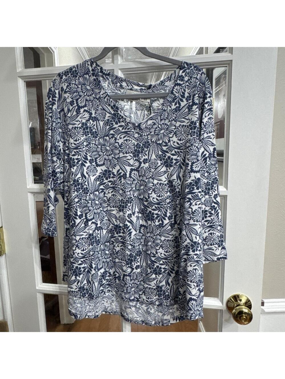 Women's Blue Blous